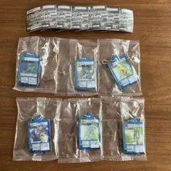 デジタルモンスターカードゲーム　アクリルチャームコレクション 6個セット