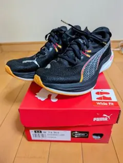 PUMA ディヴィエイト ニトロ 3　ワイド 25.5cm