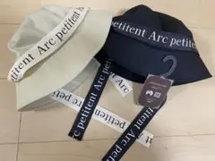 しまむら chicoロゴテープバケットハット 帽子2点セットまとめ売り