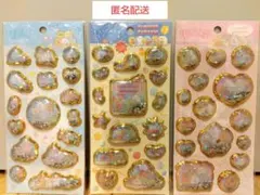 キラッとぷくぷくエアーシール すみっコぐらし 3枚セット