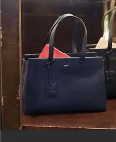 Agnes.b レザー トートバック ショルダーバッグ