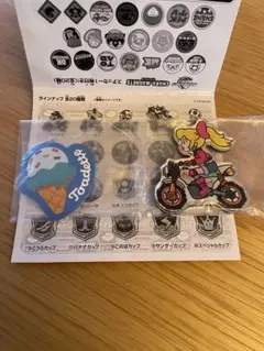 マリオカートワールド キャラマグネッツ ピーチ姫　ピーチA 匿名配送