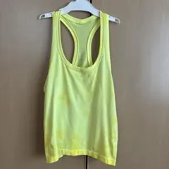 Lululemon タンクトップイエロー ヨガウェア
