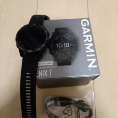 GARMIN fēnix 7 Sapphire Dual Power 黒
