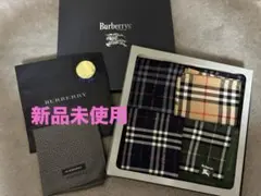 新品！未使用 Burberry バーバリー ハンカチ 5枚セット まとめ売り