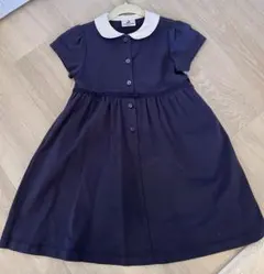 parentsdream 襟付きワンピース 110 ネイビー　お受験