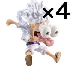 ワンピース ワーコレ　ルフィ ギア5 ニカ　SPECIAL-メタリックカラー4個