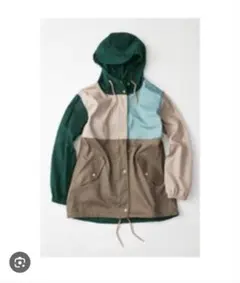 Live in comfortリブ イン コンフォート× 綿素材配色パーカー