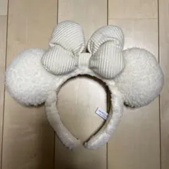 ミッキー型フワフワカチューシャ