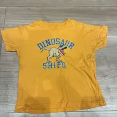 SHIPS キッズ Tシャツ 恐竜　イエロー　シップスのサムネイル