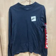 NIKE グラフィック ロングスリーブ Tシャツ ブラック Sのサムネイル