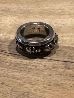 初期 A&G エーアンドジー フレアースカルリング 21号 希少 A&G エーアンドジー スカルリング シルバー925 17号 : BRING