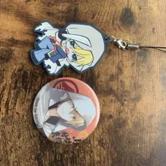 山姥切国広 ラバーストラップ 缶バッジ セット