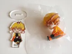 鬼滅の刃 我妻善逸 アクリルスタンド ガチャ　フィギュア セット