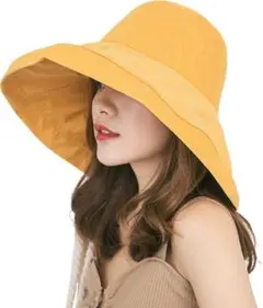 UVカット 帽子 レディースハット 遮光性 つば広 紫外線対策 折り畳み