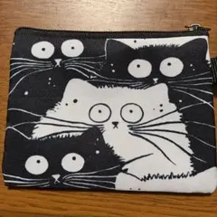 猫柄 マルチケース ポーチ　小物入れ　小銭入れ