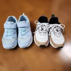 女の子　靴　20cm 3E　2足セット