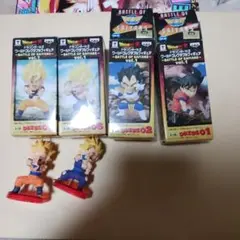 ワーコレ　バトル　親子かめはめ波　孫悟空　ベジータ　右のゴクウピン別物