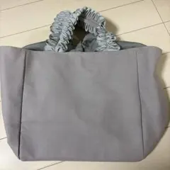 HAYNI Cachellieフリルハンドル トートバッグ グレーのサムネイル