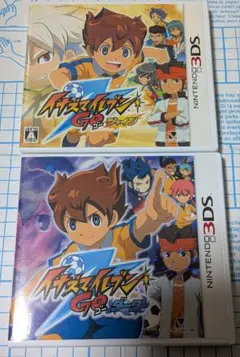 2本セット 3DS イナズマイレブンGO シャイン + ダーク