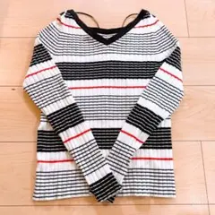 ボーダー カットソー ニット トップス GU