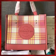 新品未使用✨ コーチ トートバッグ ショルダー 2way デンプシー キャンバス