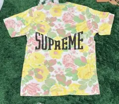 [大人気]　シュプリーム　Tシャツ　プリント◎　総柄　花　フラワー　存在感◎ 大人気] シュプリーム Tシャツ プリント◎ 総柄 花 フラワー