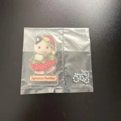 シルバニアファミリー アクリルキーホルダー いちご チャコールネコの赤ちゃんのサムネイル