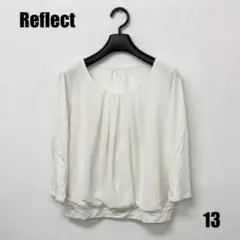 【Reflect】長袖ブラウス カットソーXLサイズ女性のサムネイル