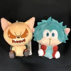 僕のヒーローアカデミア アニマルぬいぐるみ デクシープ&バクドッグ 2点セット