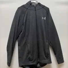 ゲ*ン様 春に最適Under Armour ダークグレー フルジップジャケット