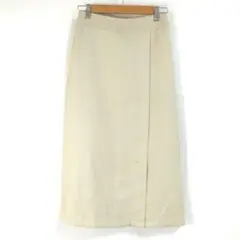 ​美品 SLOBE IENA イエナ ベルト付タイトスカート ベージュ 36のサムネイル