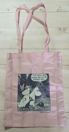Moomin ムーミン トートバッグ ピンク　雑誌付録品　新品のサムネイル