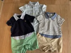 BabyGAP カバーオール　6-12m 70cm まとめ売り　ロンパース