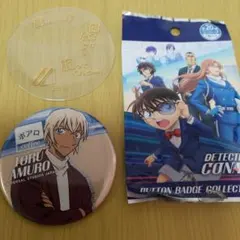 名探偵コナン　安室透　USJ 缶バッジ