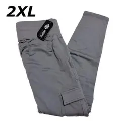 ヨガパンツ レギンス ヨガウェア 着圧レギンス ハイウエスト　裏起毛　2XL