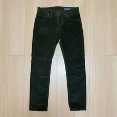 【お買得・定価3.5万】ENTRE AMIS コーデュロイパンツ モスグリーンのサムネイル