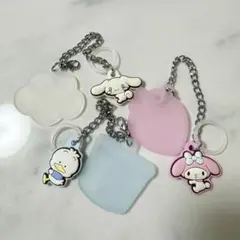 サンリオ　ダブルチャーム　まとめ売り マイメロ　シナモロール　あひるのペックル