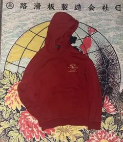 polo ラルフローレン　ビックポニー　赤パーカー