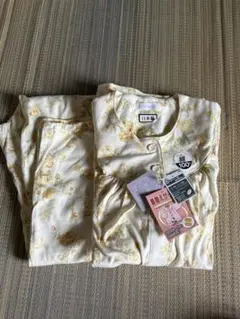 G-House パジャマ 日本製 綿100% 花柄　ご高齢者・介護者にも適応のサムネイル