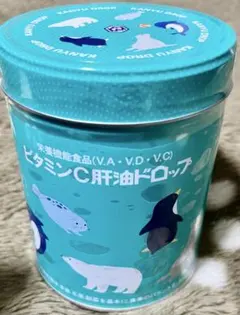 カワイ　ビタミンC肝油ドロップ 300粒　オレンジ風味のサムネイル