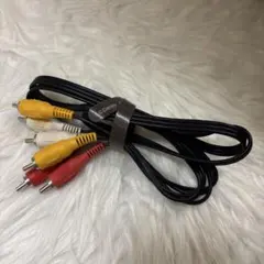 RCAケーブル3色　赤黄白　AVケーブル
