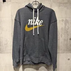 NIKE パーカー スウェット グレー ロゴ スウッシュ フーディ メンズ