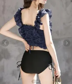 セパレート水着　ブルー