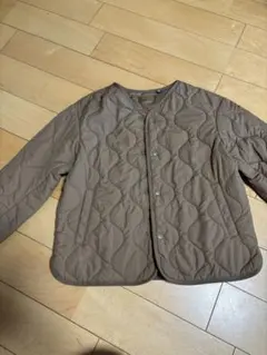 値下げ‼︎【ユニクロ】キルティングジャケット　ベージュ