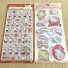 正規品　ボンボンドロップシールミニ ・ウォーターシールハーローキティ２枚セット