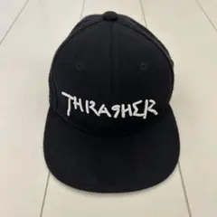 THRASHER 黒 キャップ　キッズ