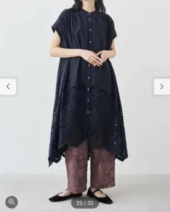 新品】MEDE19F シフリー刺しゅうワンピース インド製 LL〜3L - メルカリ