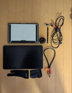 美品】HUION Kamvas 13 液タブ パープル 付属品付 - メルカリ