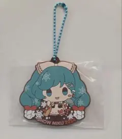 一番くじ　雪ミク　R賞　ラバーチャーム　2024